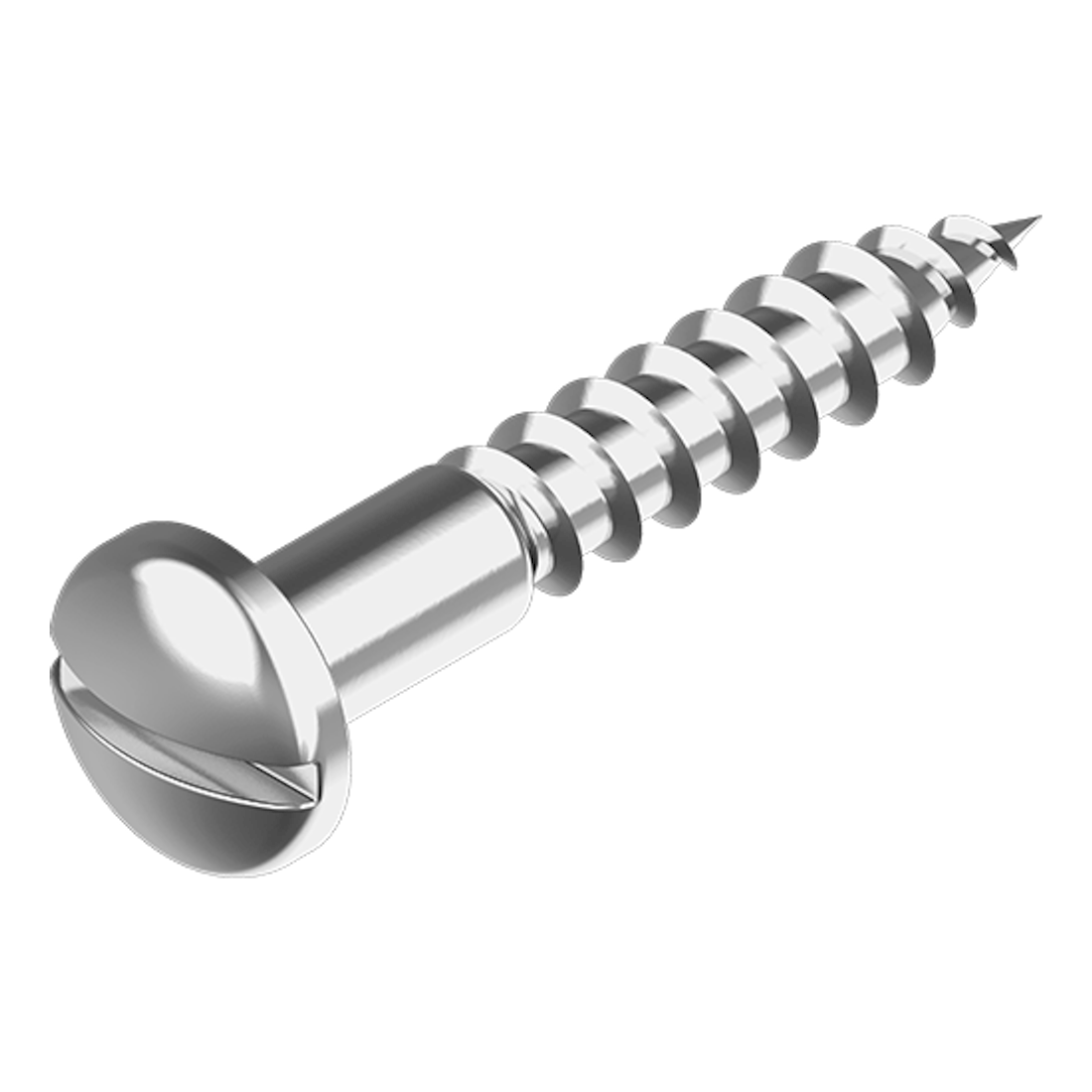 Rostfri Träskruv kullrig 3.5 x 30 mm A4 syrafast