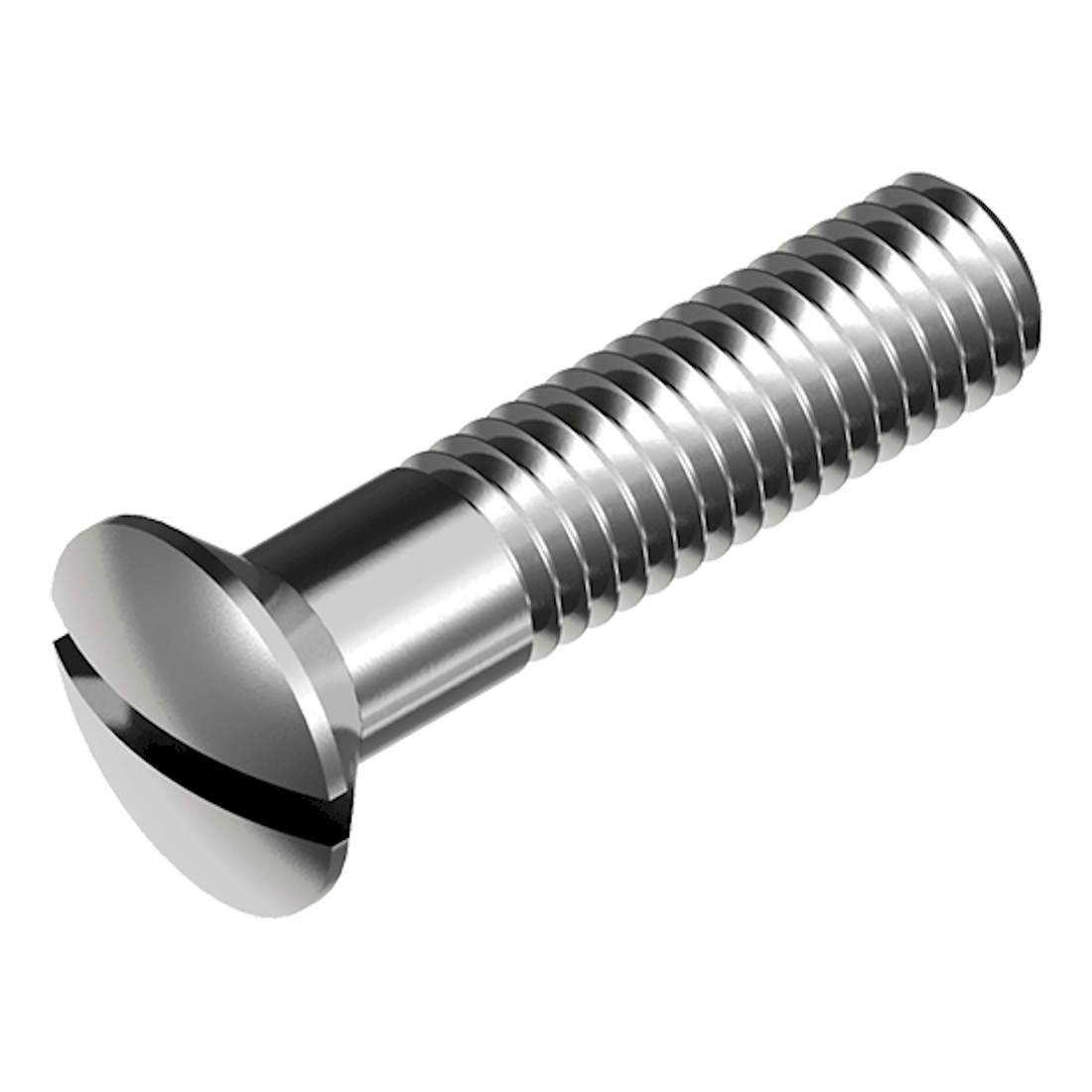 Rostfri Maskinskruv kullerförsänkt M10 x 80 mm A4 syrafast
